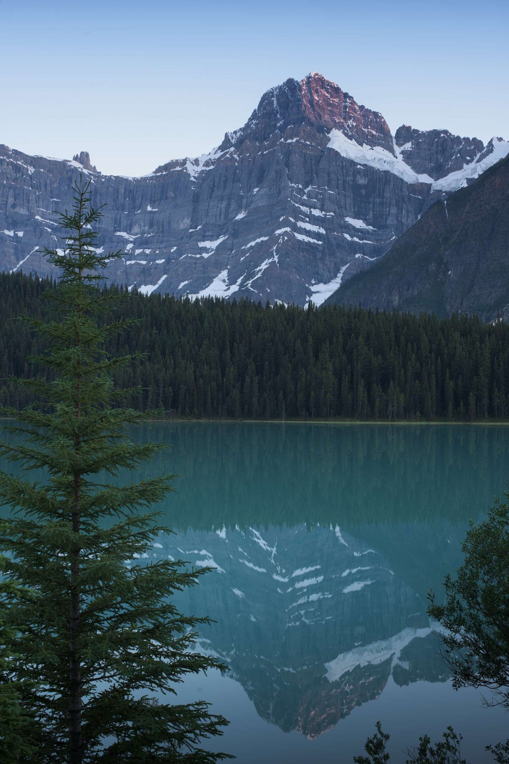 Mountain vista in banff
