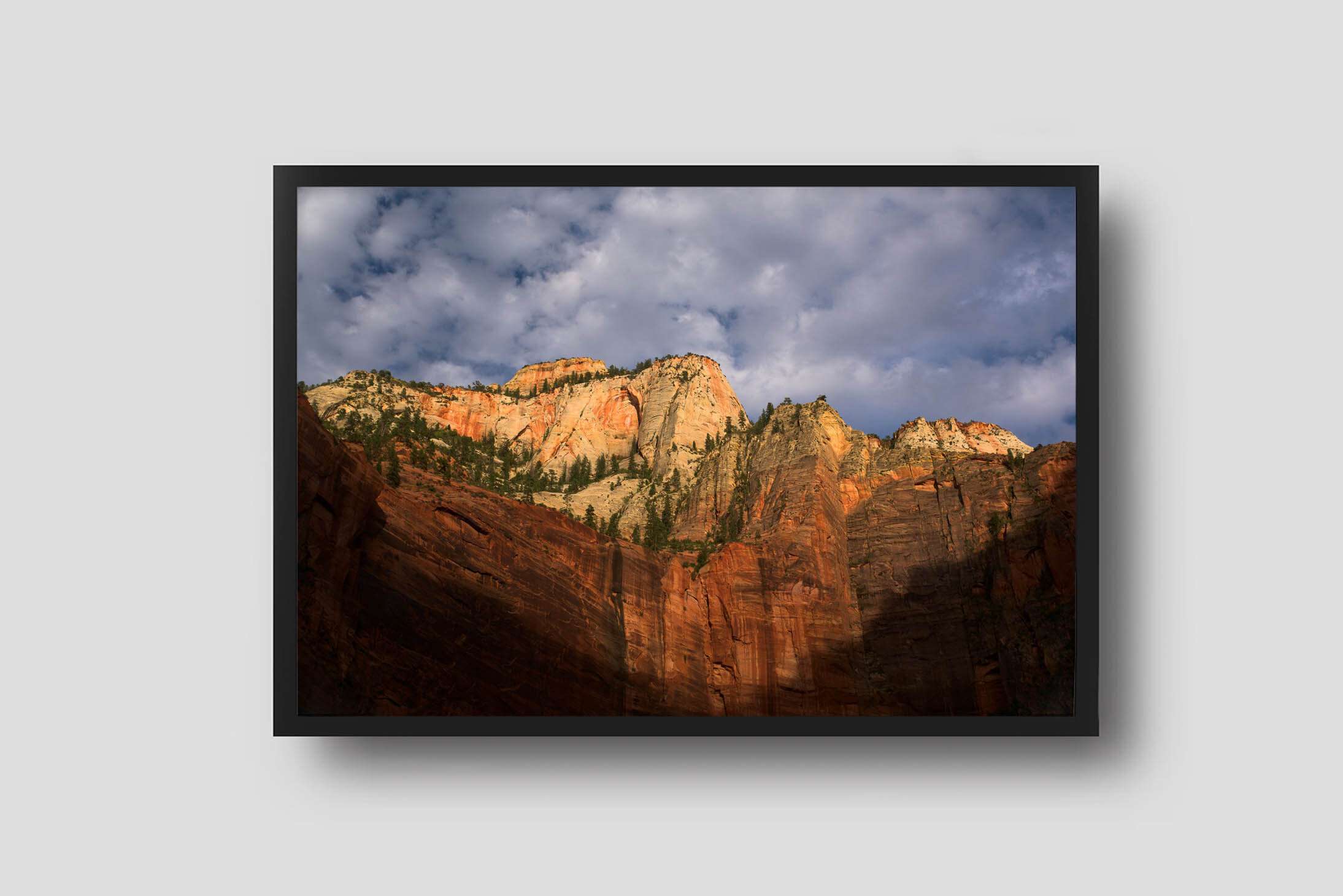 Zion Is A Mountain - 1 Zion Is A Mountain Framed Framed art zion