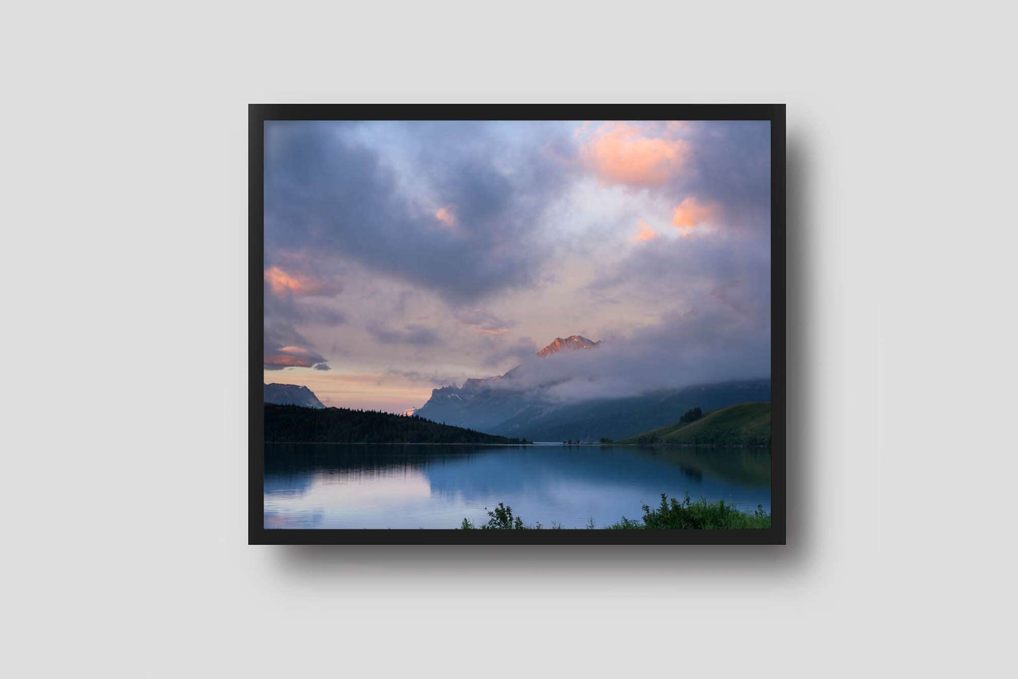 6 Flags Over Waterton Lakes - Framed Photo Waterton Lakes 6 flags over waterton lakes - image 3