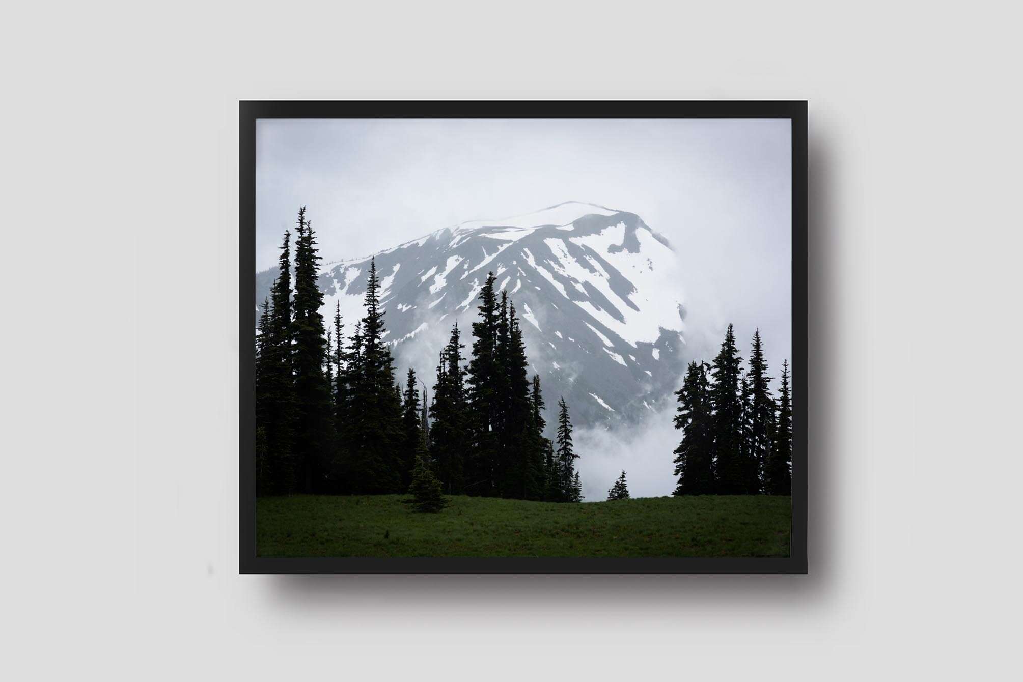 Greetings From Mt. Rainier - Mt Rainier Framed Photography Greetings from mt. Rainier - image 3