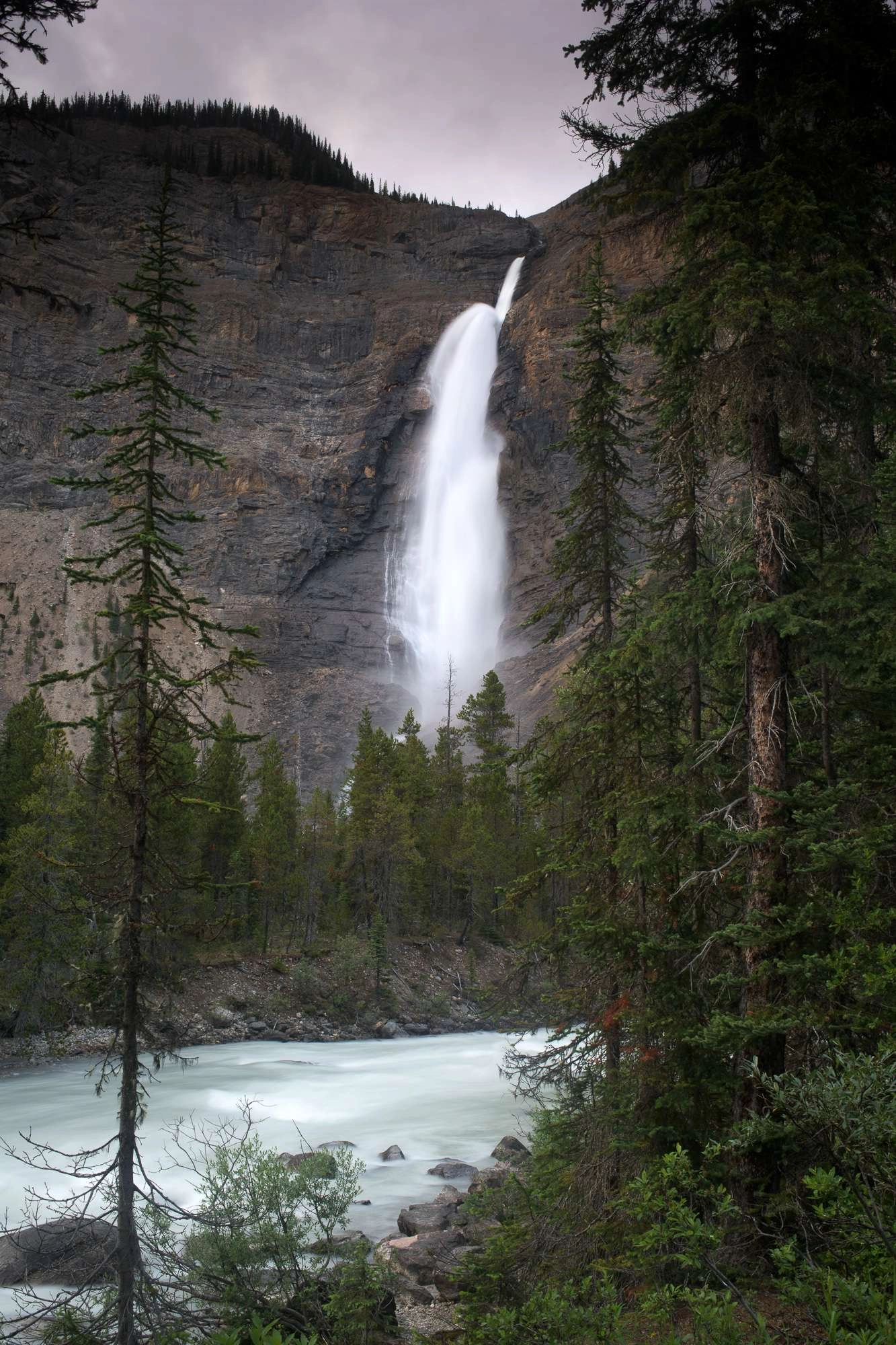 Yoho waterfall
