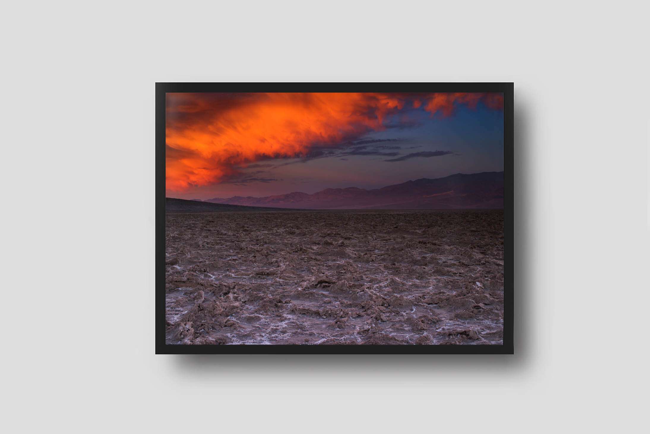 Fire In The Sky - Products Death Valley National Park Framed Photography Death-valley-national-park-framed-photography