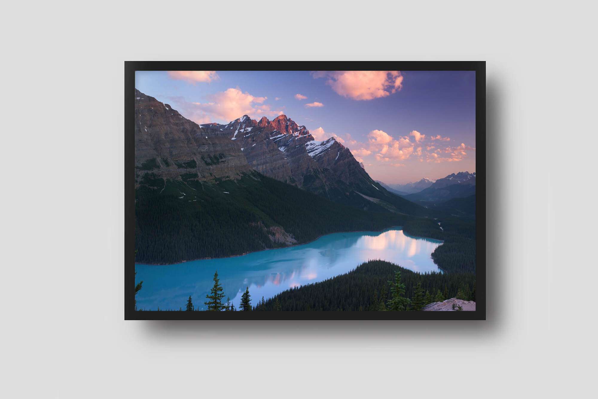 Banff Sunrise - Products Framed Banff Sunrise Photography Framed-banff-sunrise-photography
