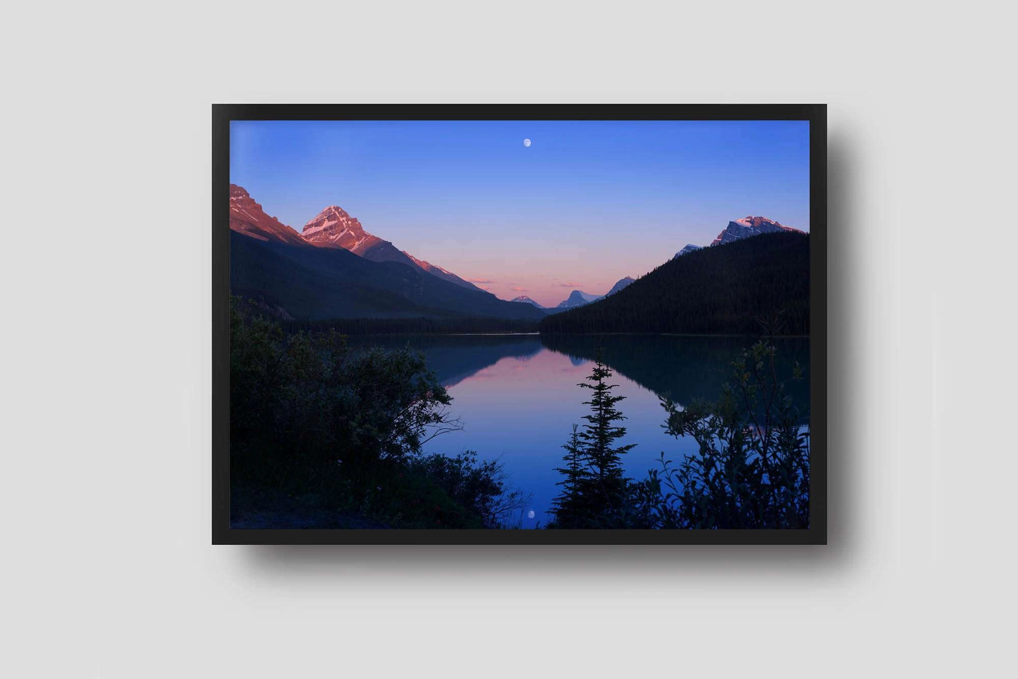 After Sunset Banff National Park - Products Framed Photography Framed-photography