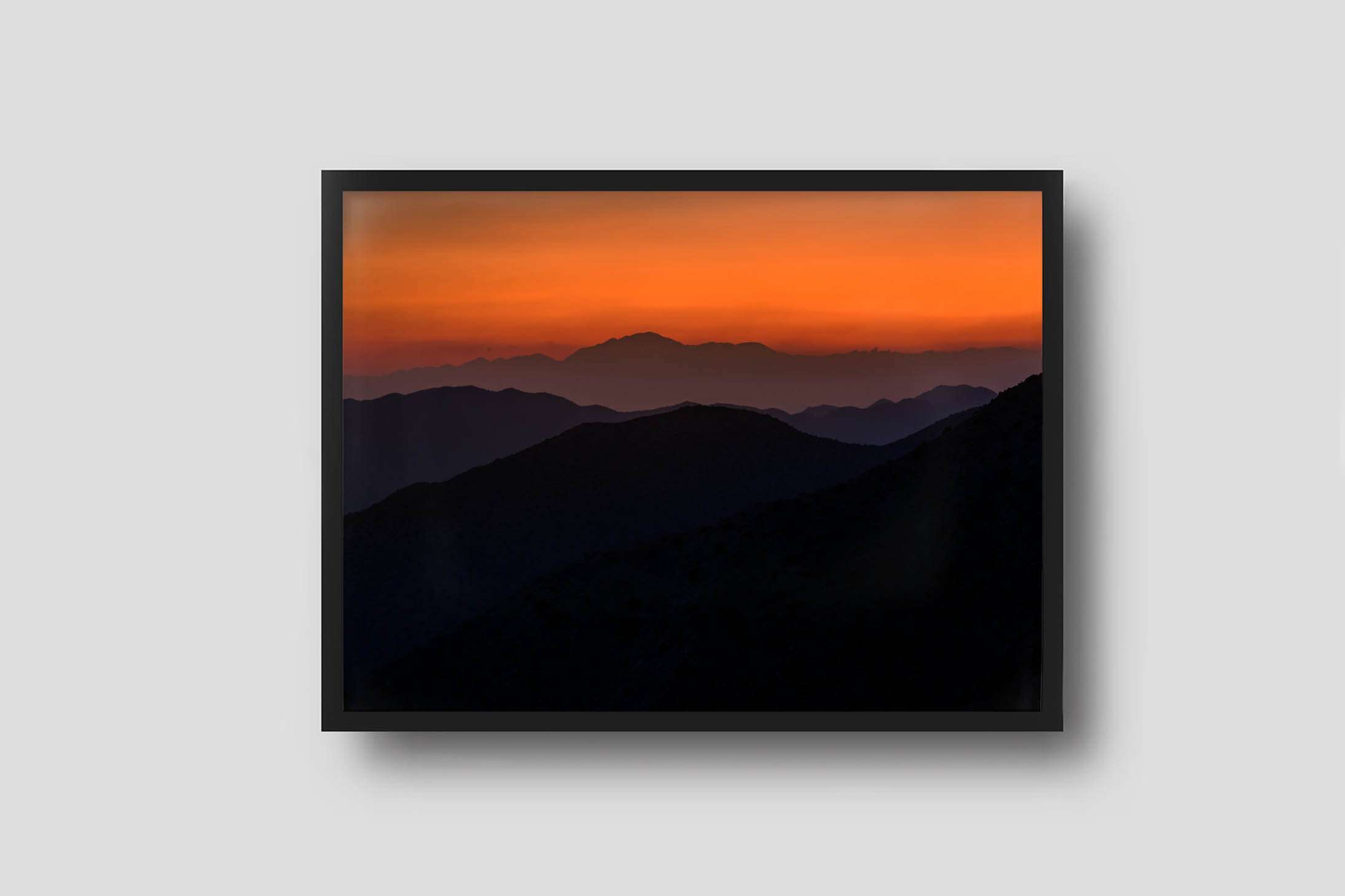 Sunset Over San Jacinto - Products Sunset Over San Jacinto Framed Sunset-over-san-jacinto-framed. Jpg
