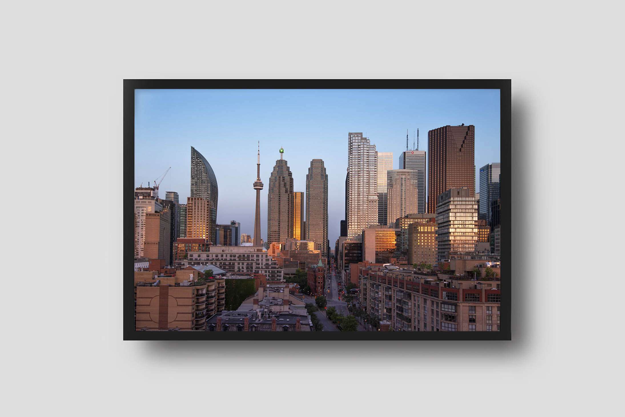 Downtown Toronto - Products Toronto Skyline Framed Print Toronto-skyline-framed-print