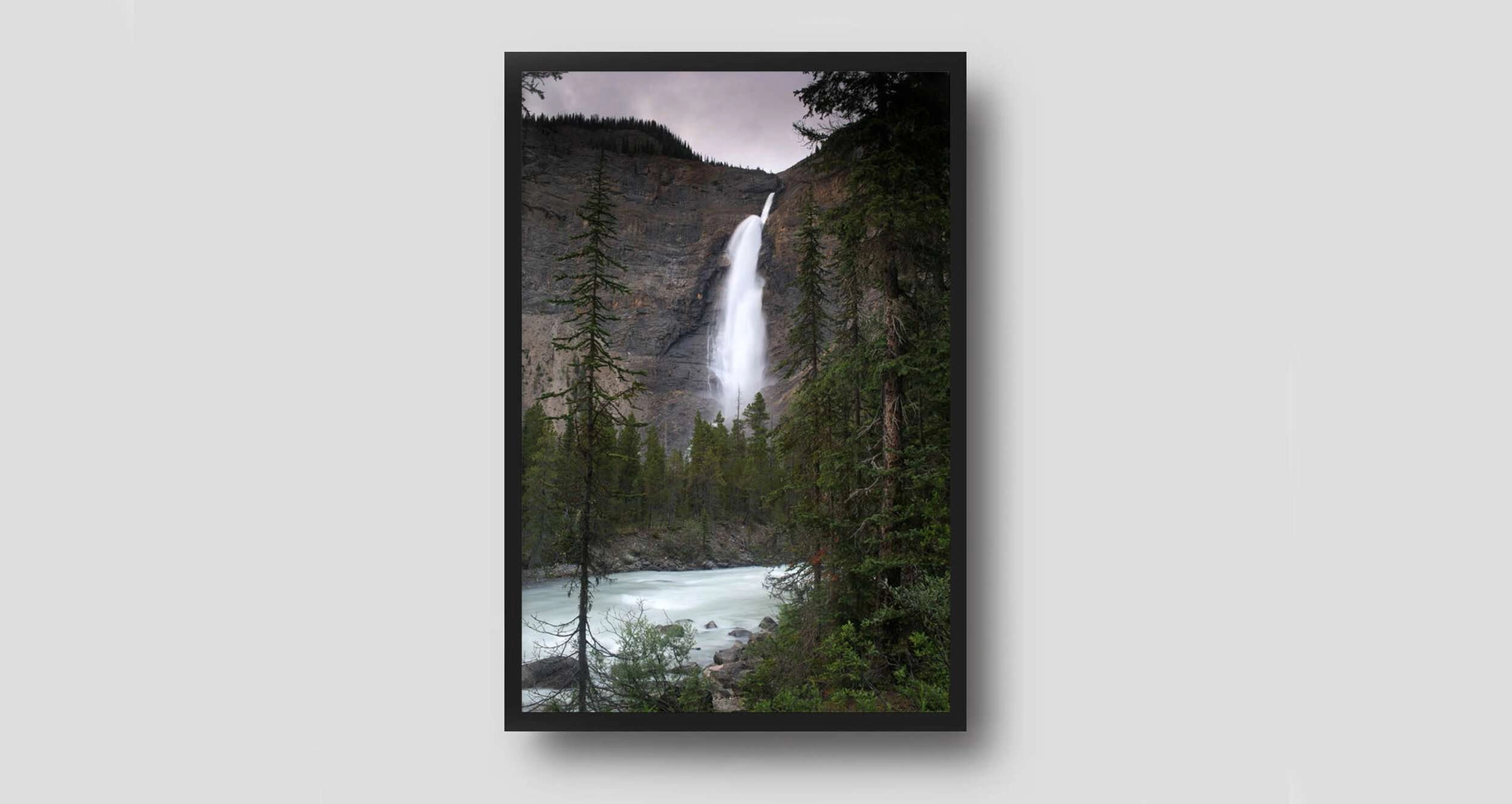 Yoho Waterfall - Products Yoho Waterfall Framed Yoho-waterfall-framed. Jpg